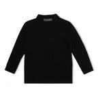 Kids Premium Mock Neck Black - Sunshine