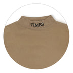 Kids Premium Mock Neck Brown - Sunshine