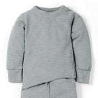 Kids Rib Innerwear Textured Dark Grey Sw - Sunshine