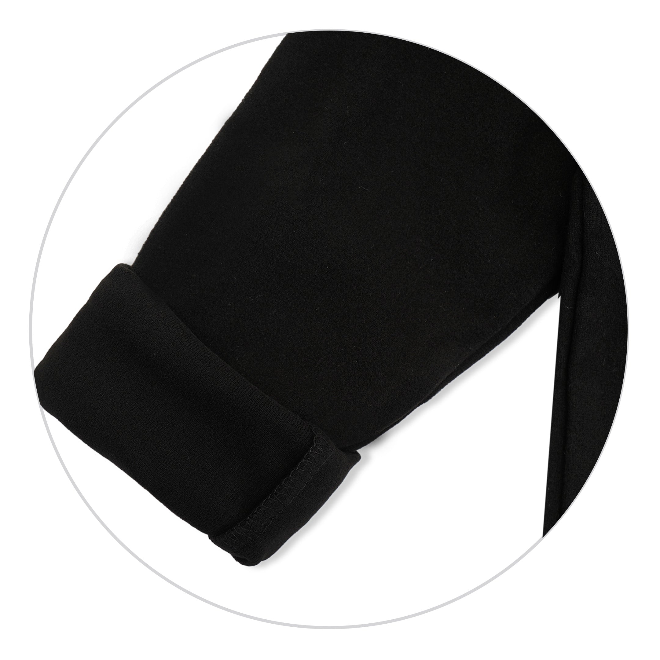 Kids Premium Mock Neck Black - Sunshine