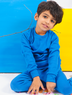 Kids Rib Innerwear Royal Blue Sw - Sunshine