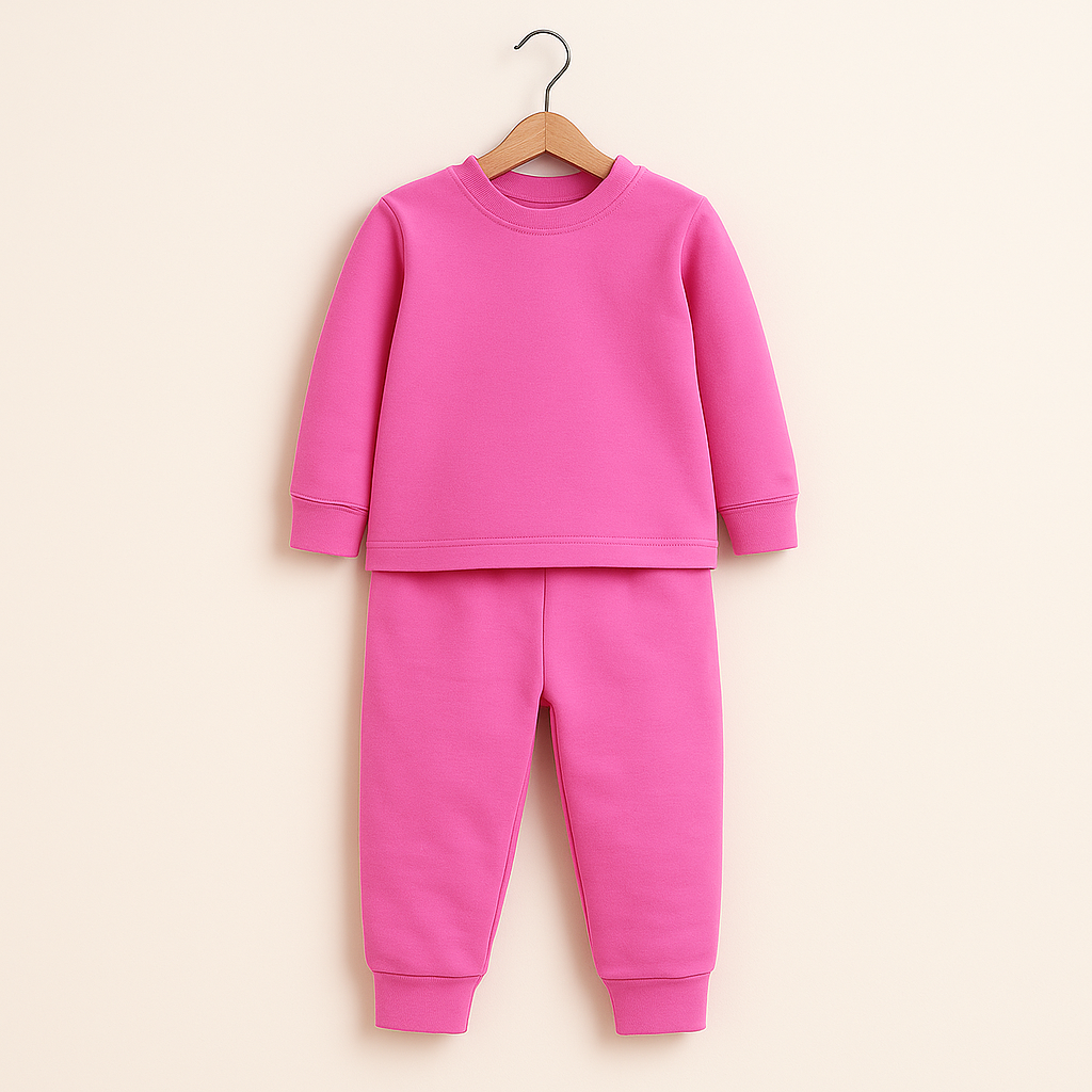 Kids Rib Innerwear Pink Sw - Sunshine