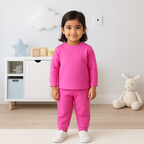 Kids Rib Innerwear Pink Sw - Sunshine