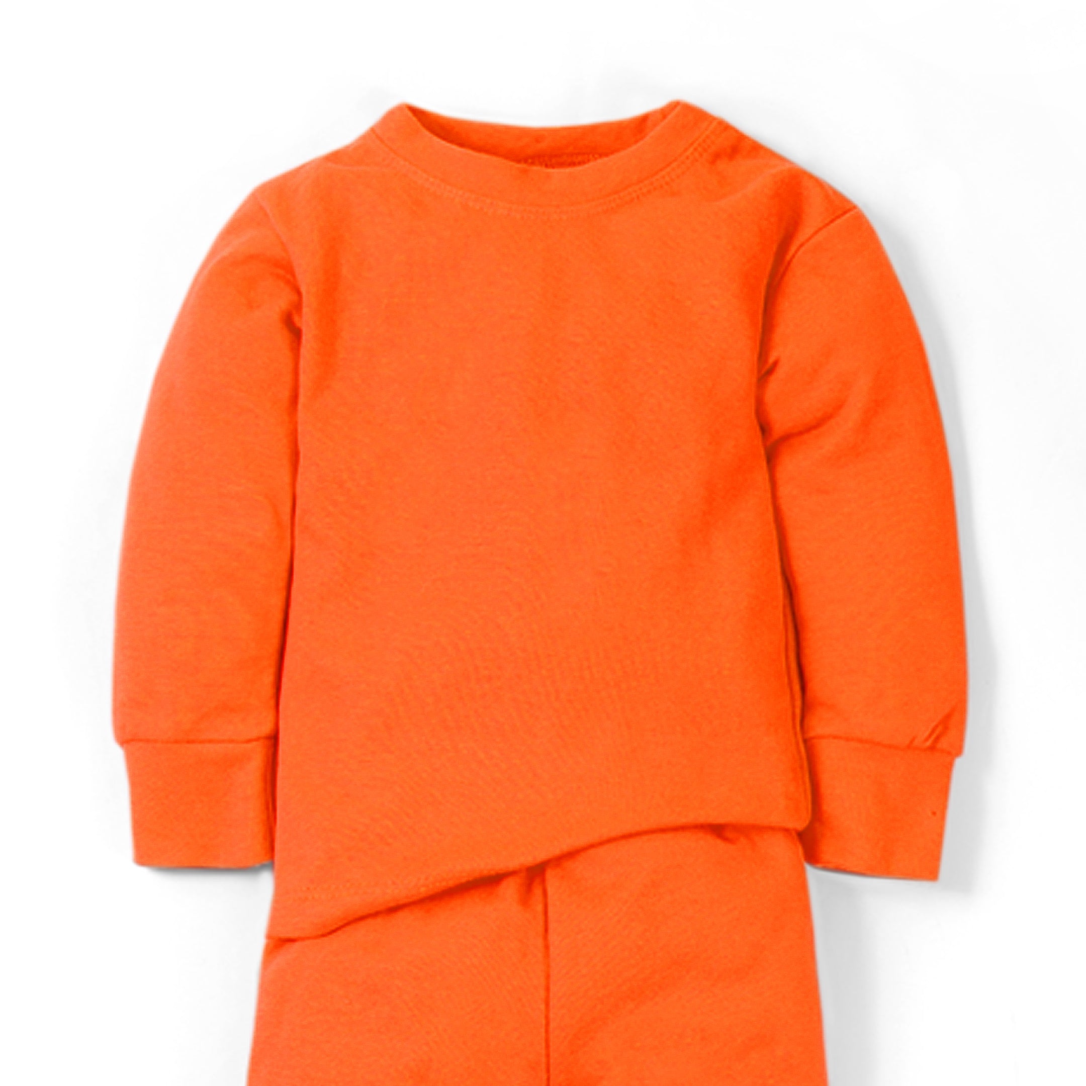 Kids Rib Innerwear Orange Sw - Sunshine