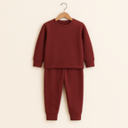 Kids Rib Innerwear Maroon Sw - Sunshine