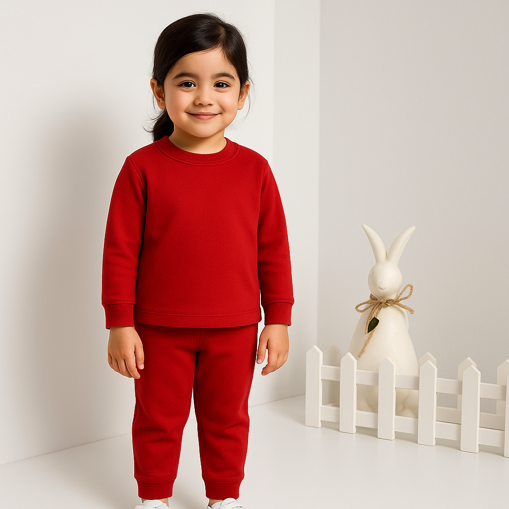 Kids Rib Innerwear Red Sw - Sunshine