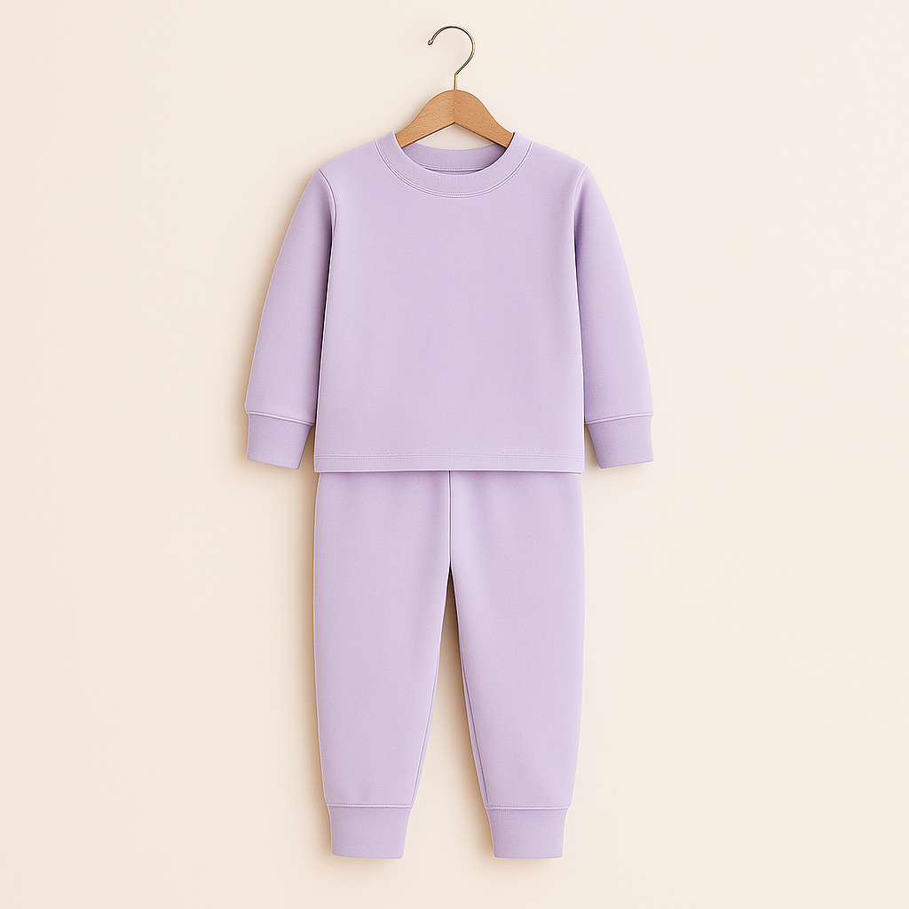 Kids Rib Innerwear Lavender Sw - Sunshine