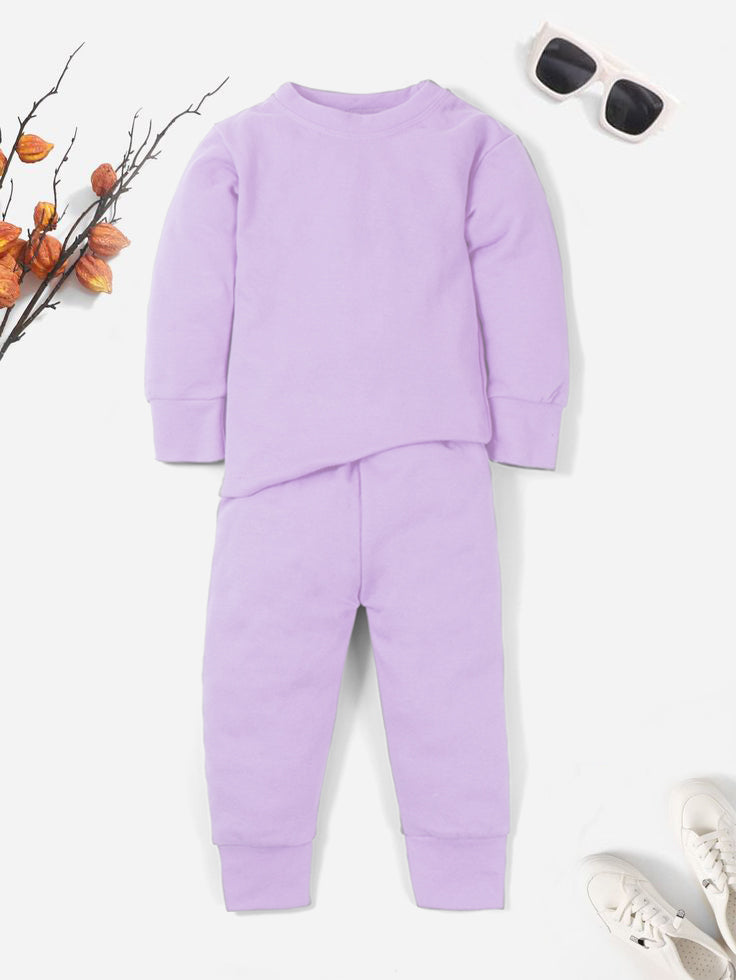 Kids Rib Innerwear Lavender Sw - Sunshine