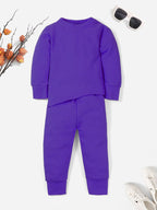 Kids Rib Innerwear Purple Sw - Sunshine