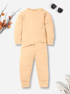 Kids Rib Innerwear Beige Sw - Sunshine