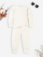 Kids Rib Innerwear Off White Sw - Sunshine