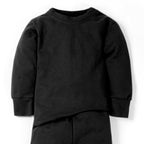 Kids Rib Innerwear Black Sw - Sunshine