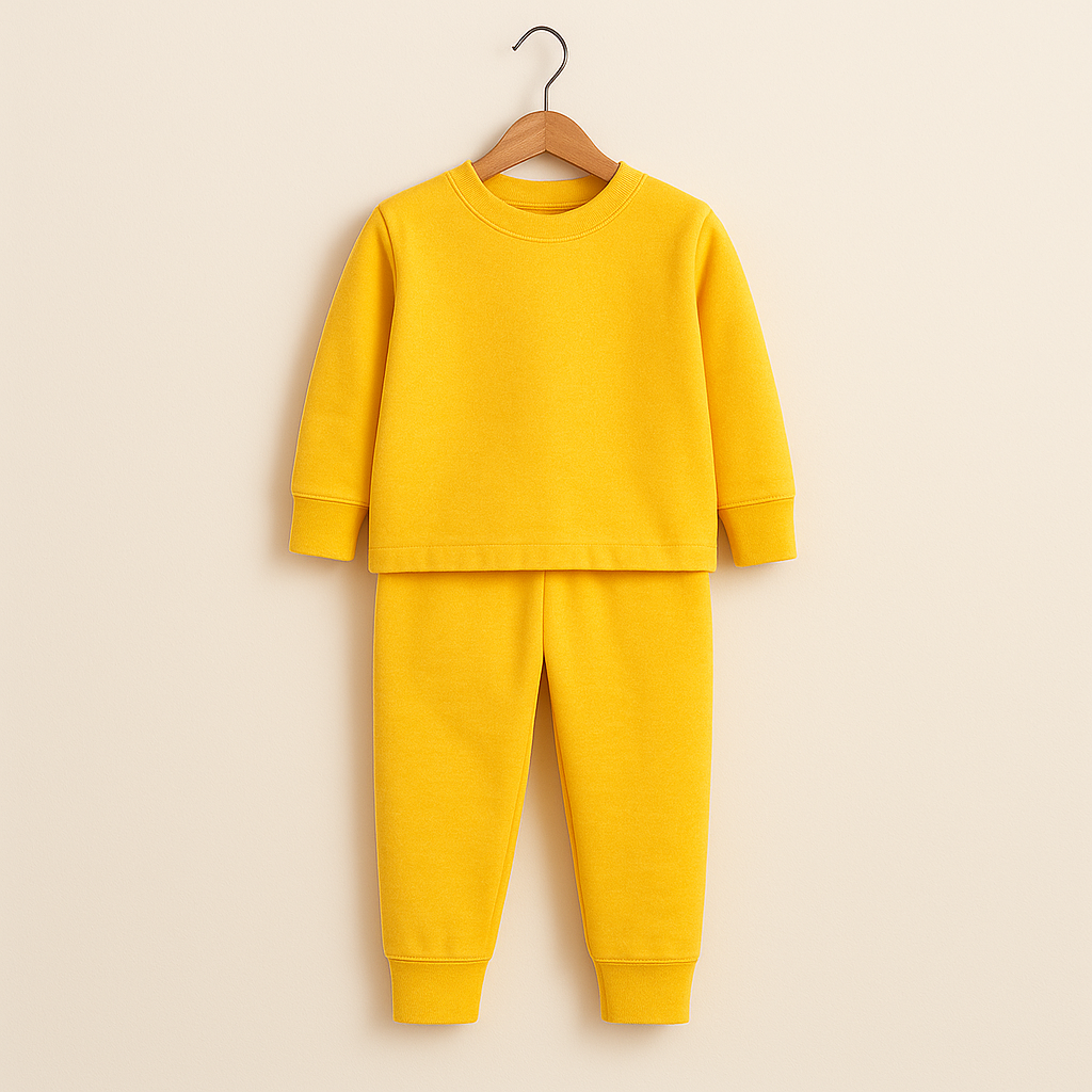 Kids Rib Innerwear Yellow Sw - Sunshine