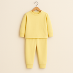 Kids Rib Innerwear Vanilla Yellow Sw - Sunshine