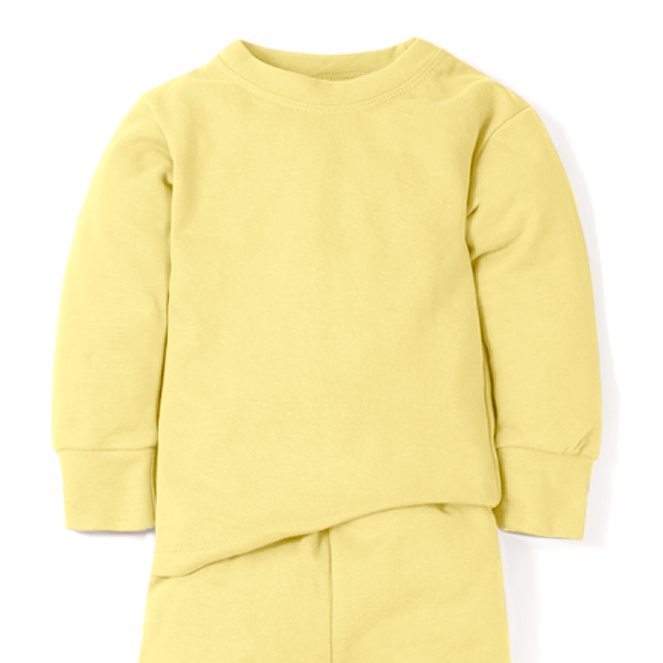 Kids Rib Innerwear Vanilla Yellow Sw - Sunshine