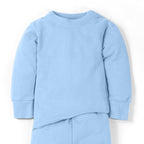 Kids Rib Innerwear Sky Blue Sw - Sunshine