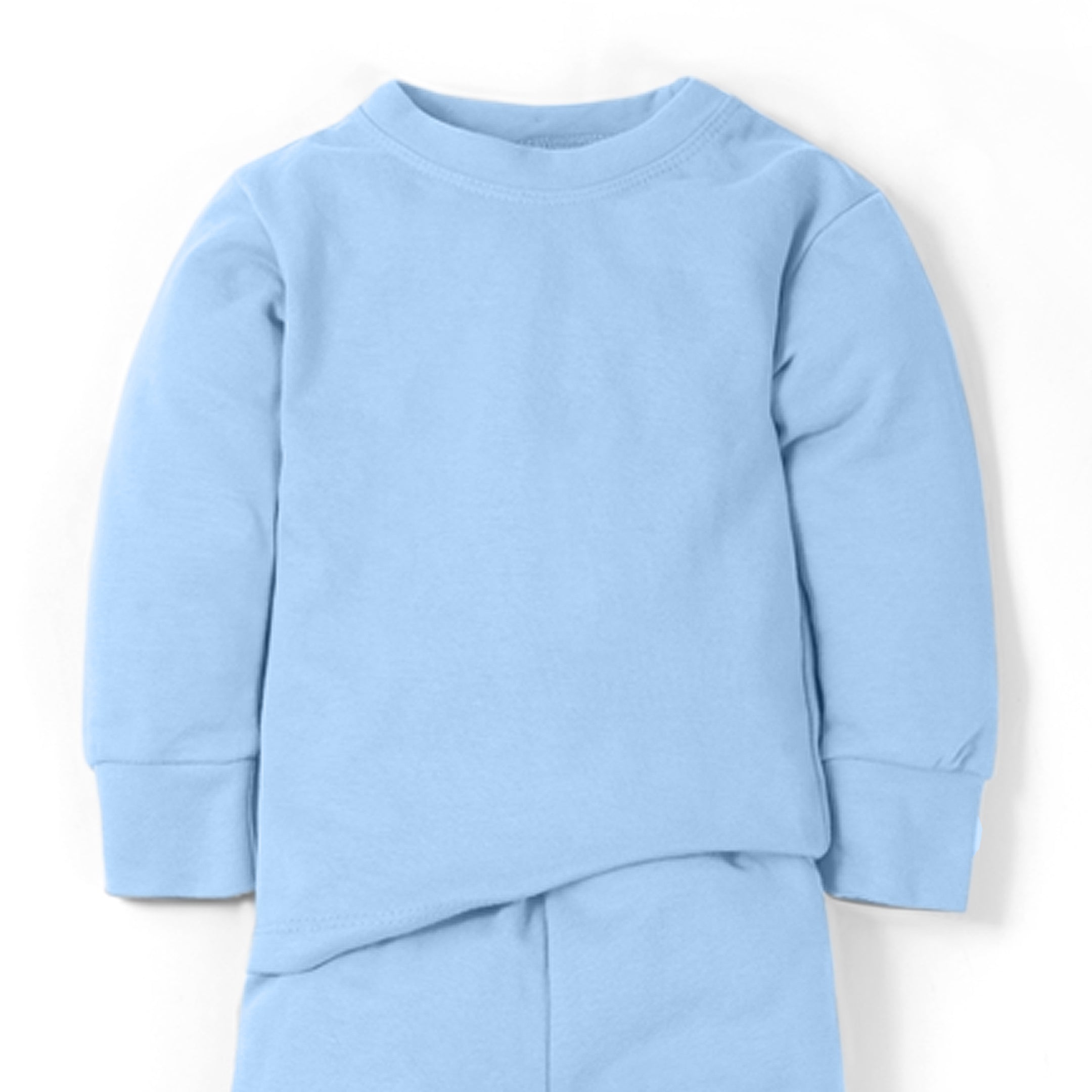 Kids Rib Innerwear Sky Blue Sw - Sunshine