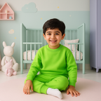 Kids Rib Innerwear Parrot Green Sw - Sunshine