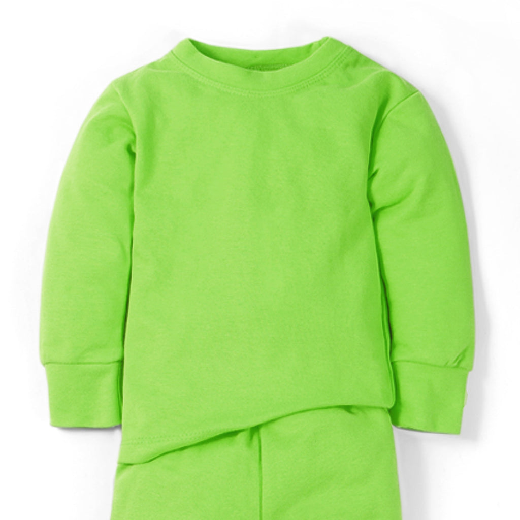 Kids Rib Innerwear Parrot Green Sw - Sunshine