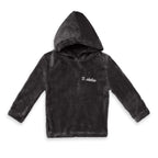 Kids Fleece Hoodie & Pajama Set Black - Sunshine