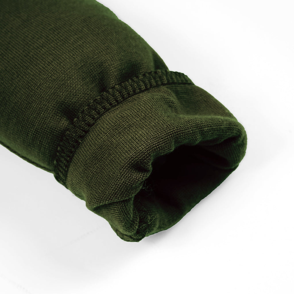 Kids Rib Innerwear Olive Green Sw - Sunshine