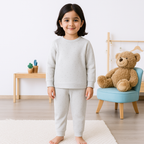 Kids Rib Innerwear Tie-Dye Grey Sw - Sunshine