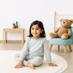 Kids Rib Innerwear Tie-Dye Grey Sw - Sunshine