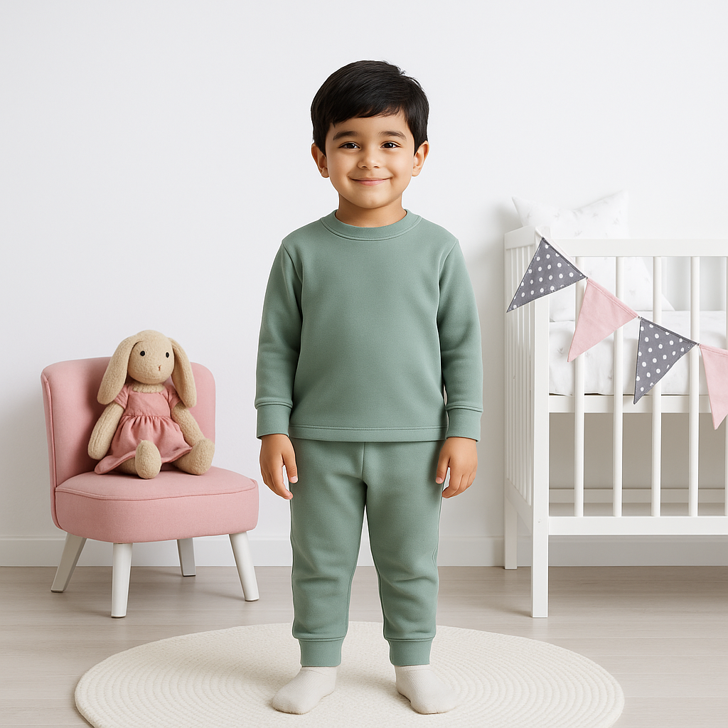 Kids Rib Innerwear Dark Grey Sw - Sunshine