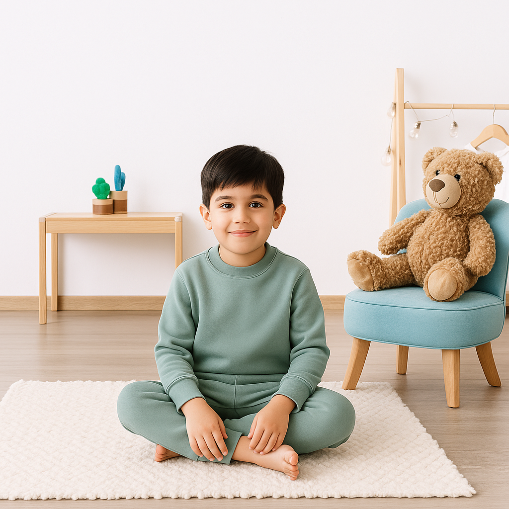 Kids Rib Innerwear Dark Grey Sw - Sunshine