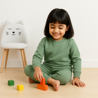 Kids Rib Innerwear Light Green Sw - Sunshine