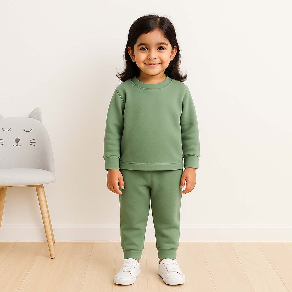 Kids Rib Innerwear Light Green Sw - Sunshine