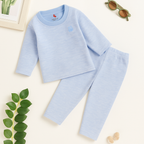 Baby Fleece Pajama Set Blue - Sunshine