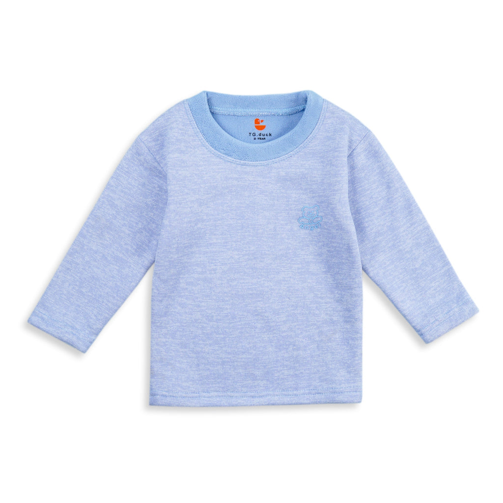 Baby Fleece Pajama Set Blue - Sunshine