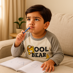 Baby Fleece Pajama Set Cool Bear Grey - Sunshine