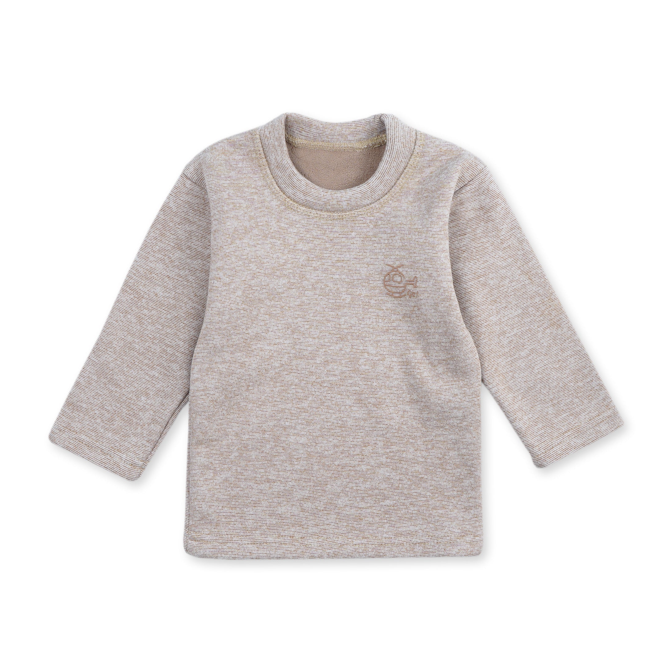 Baby Fleece Pajama Set Brown - Sunshine