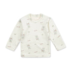 Baby Fleece Pajama Set Bunny Green - Sunshine