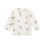 Baby Fleece Pajama Set Cactus Off White - Sunshine