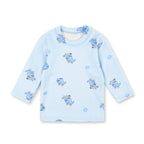 Baby Fleece Pajama Set Dino Blue - Sunshine