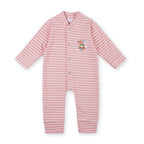 Baby Warm Full Body Sleepsuit Stripes Peach - Sunshine