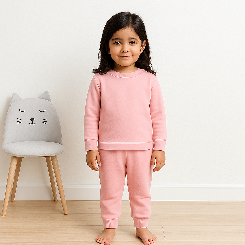 Kids Rib Innerwear Baby Pink Sw - Sunshine