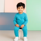 Kids Rib Innerwear Sea Blue Sw - Sunshine