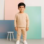 Kids Rib Innerwear Light Beige Sw - Sunshine