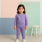 Kids Rib Innerwear Light Purple Sw - Sunshine